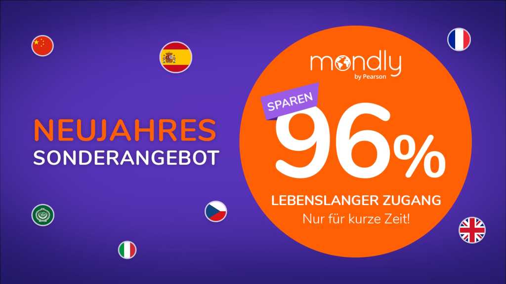 Image: Hammer-Deal: FÃ¼r nur 80 Euro lebenslang 41 Sprachen lernen â Sie sparen bei Mondly Ã¼ber 1.900 Euro!