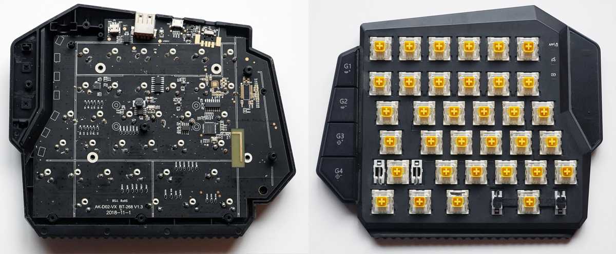GameSir VX with dedicated yellow switches