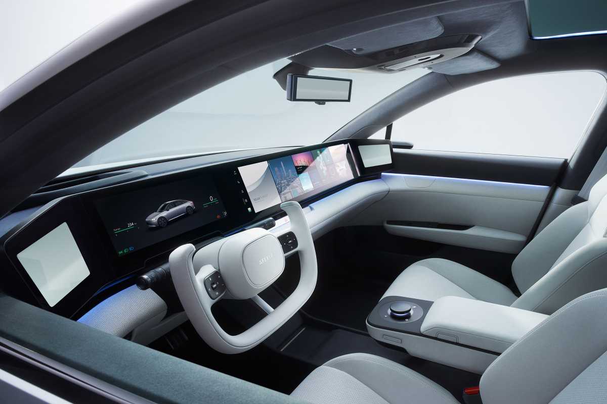 Afeela car   interior