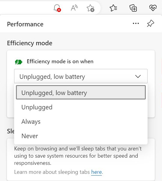 Windows 11 more energy efficient method