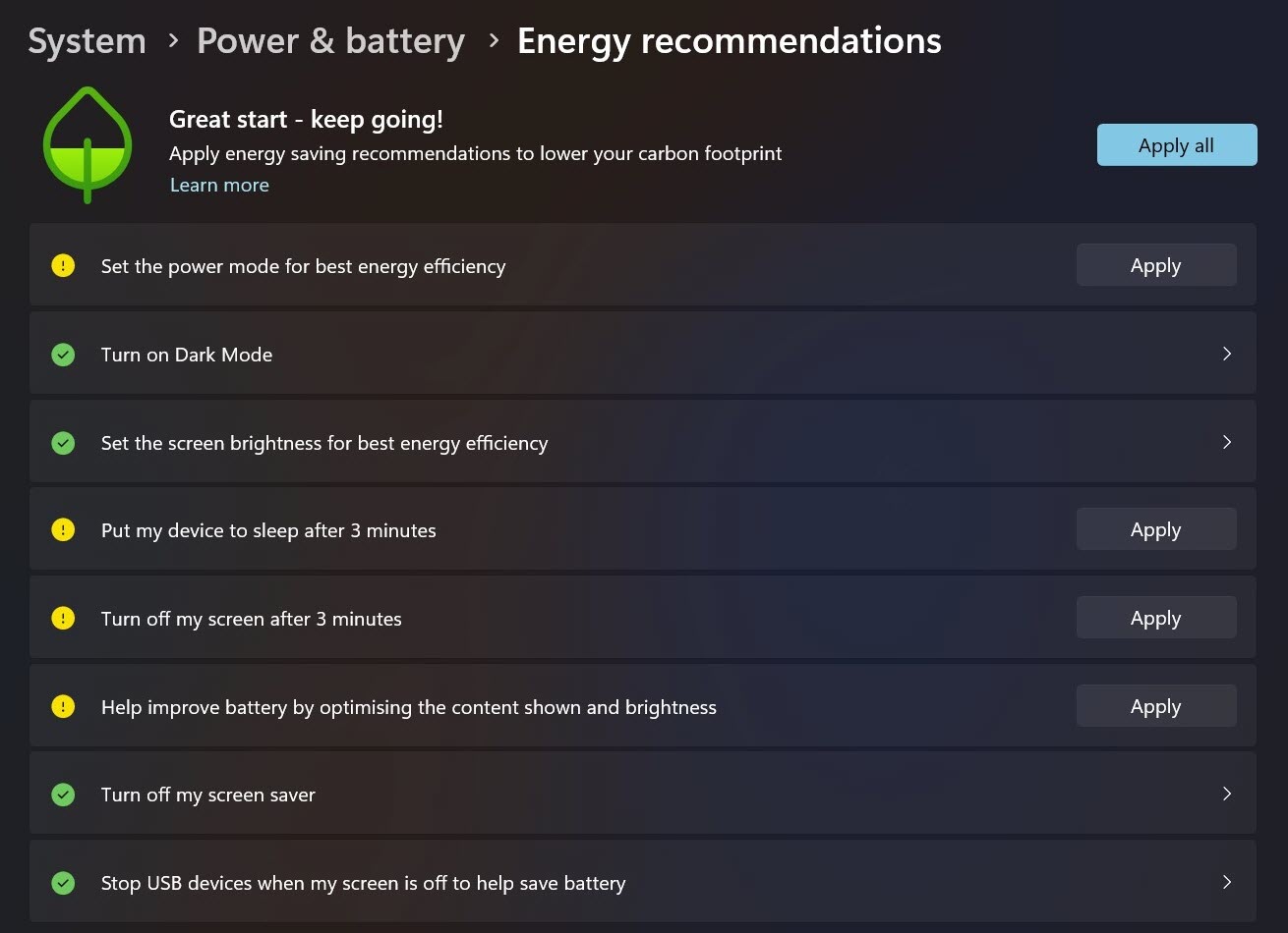 How To Make Windows 11 More Energy Efficient - Tech Advisor