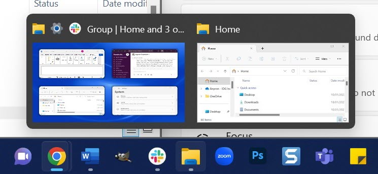 Windows 11 multitasking features