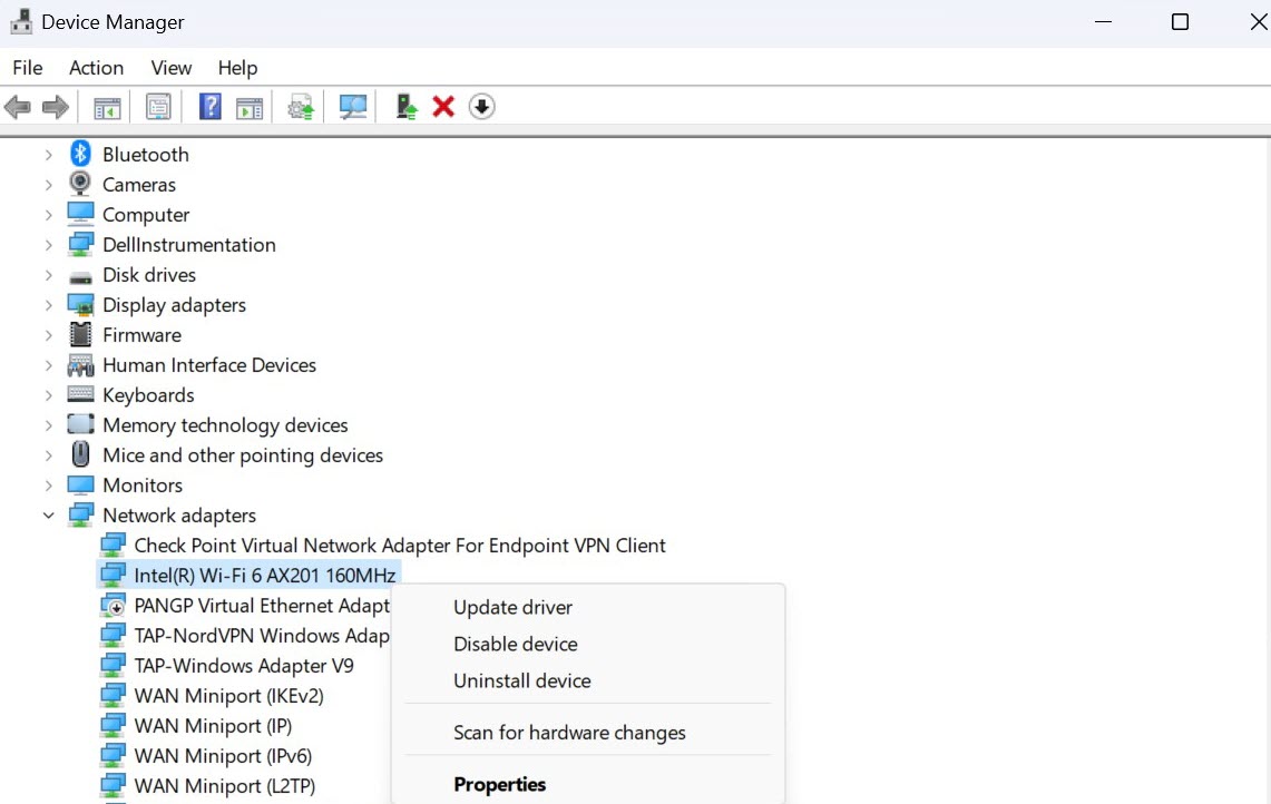 Windows 11 fix internet screenshot