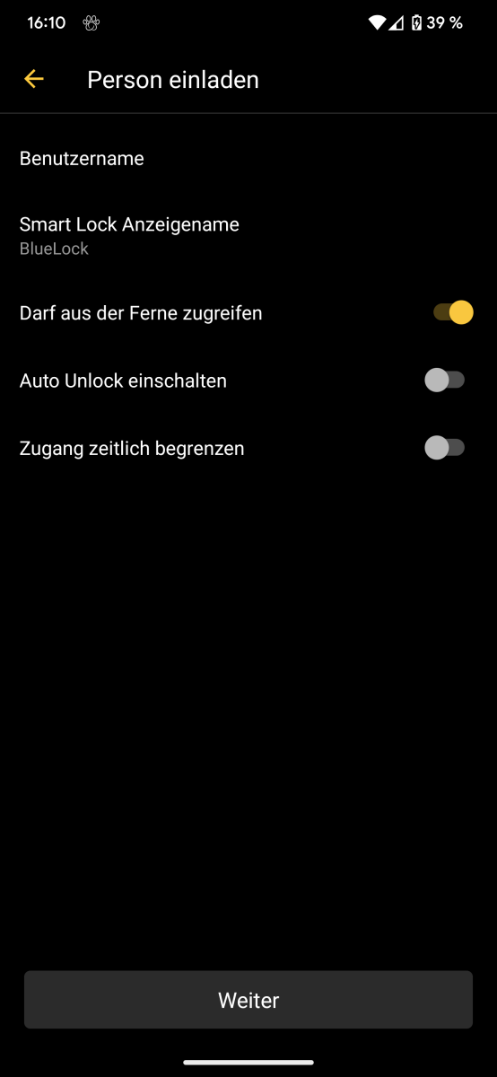 Für das Nuki Smart Lock gibt es die dazugehörige App für Android und iOS, beide können weitere Personen einladen. Die iOS-Version lässt zudem Sprachbefehle zu, sofern Sie sich in Bluetooth-Reichweite des Geräts befinden. Bei Android bedarf es der Verbindung mit Alexa.