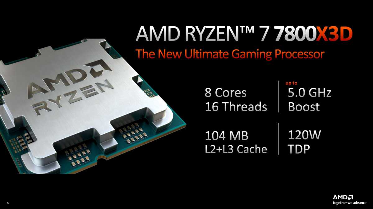 AMD Ryzen 7 7800X3D - Der ultimative Gaming-Prozessor