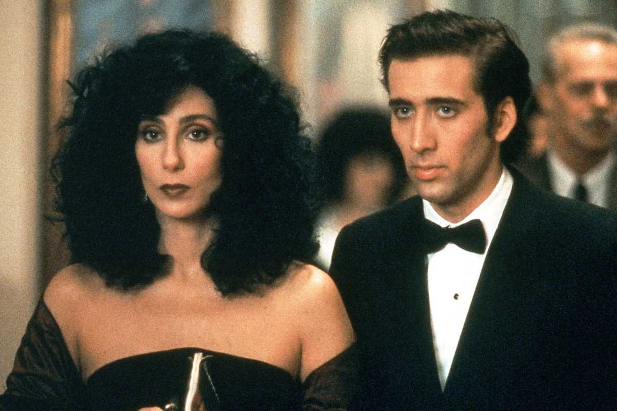 A scene from the film 'Moonstruck'
