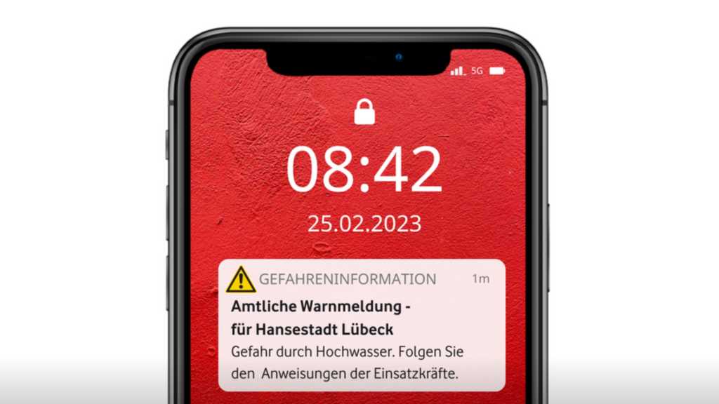 Image: Erste scharfe Cell-Broadcast-Warnung in Deutschland verschickt â das war der Grund