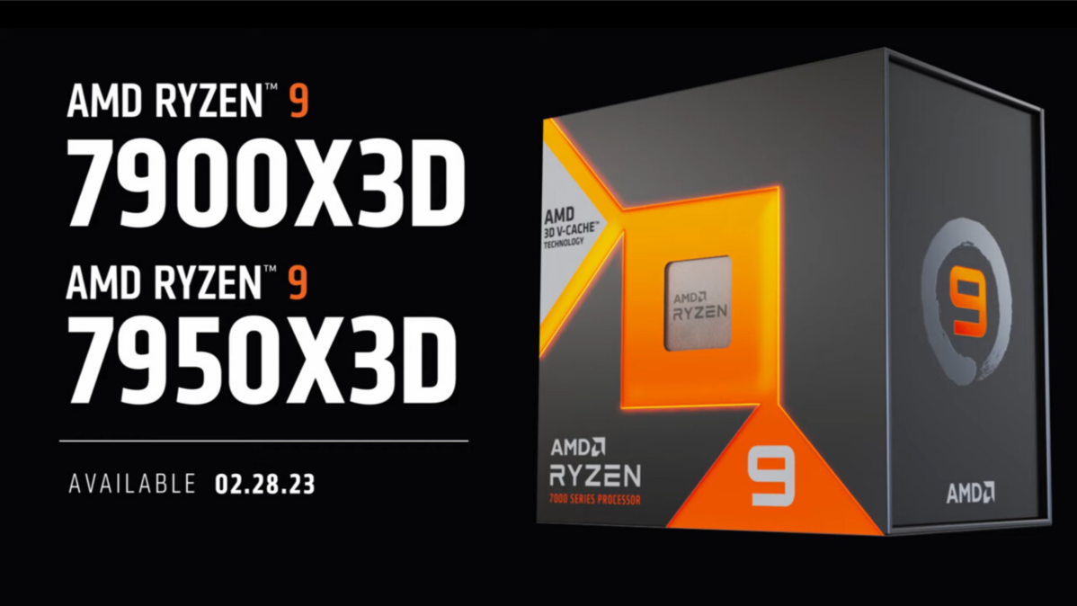 AMD Ryzen 9 7950X3D und 7900X3D