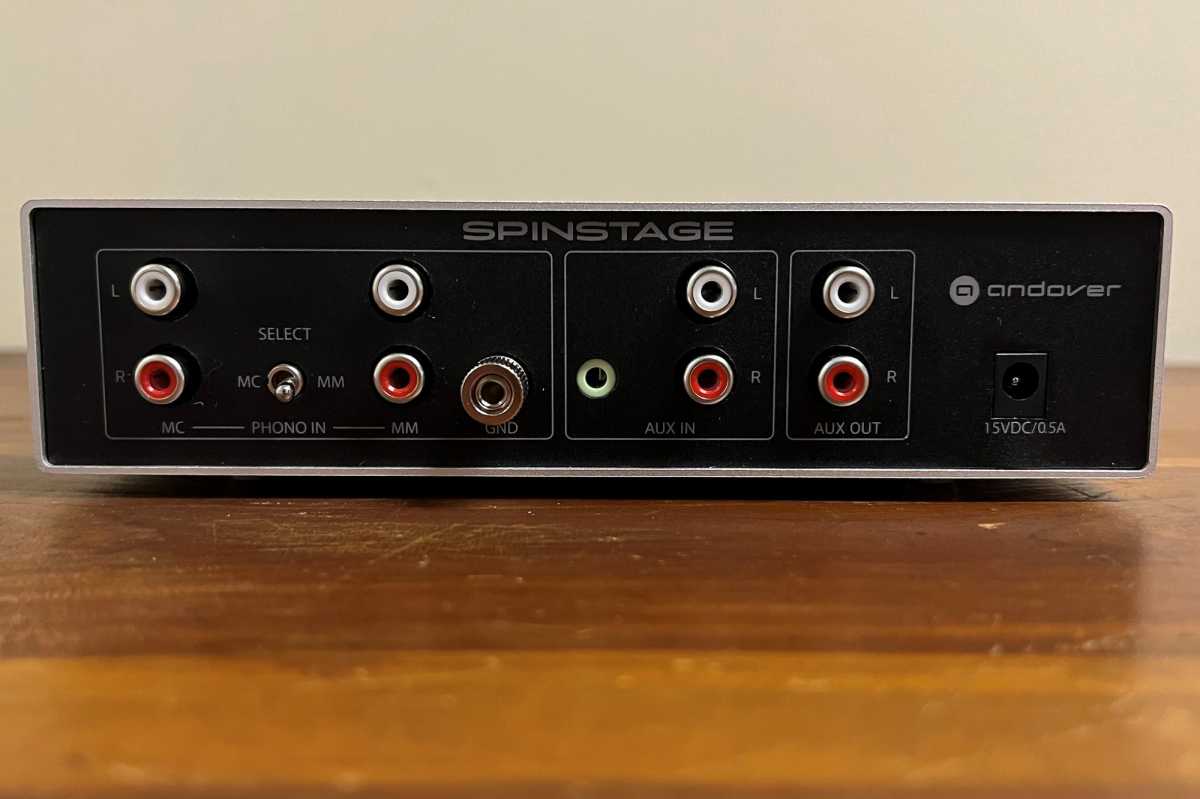 Andover Audio SpinStage connections