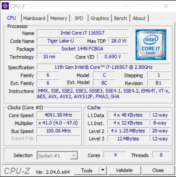 CPU-Z