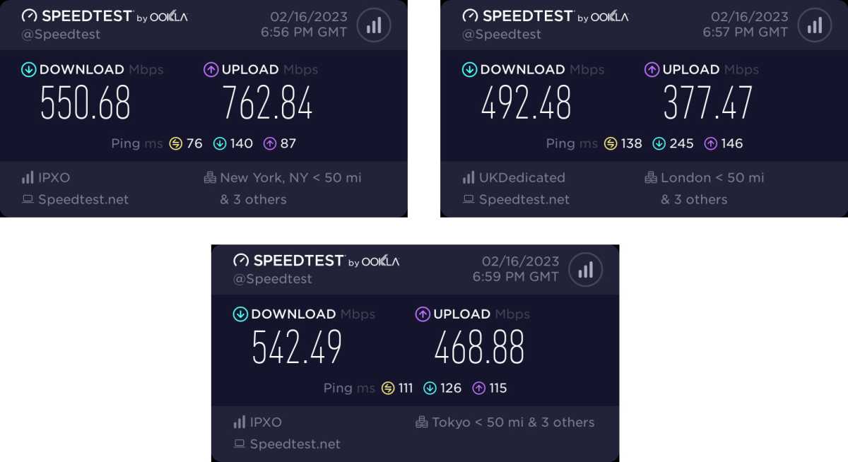 Revisión de ExpressVPN: rendimiento 