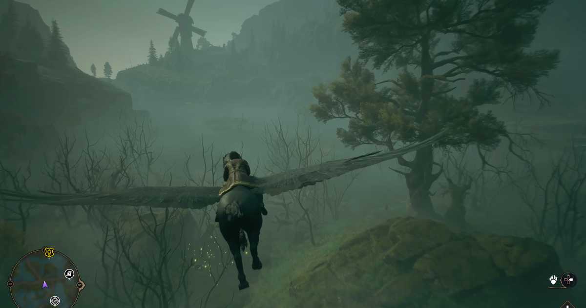 Das Fliegen auf Hippogreifen erinnert uns ein bisschen an Red Dead Redemption 2, weil sich das Tier wie ein Tier verhält. Nicht wie ein Besen mit Federn.