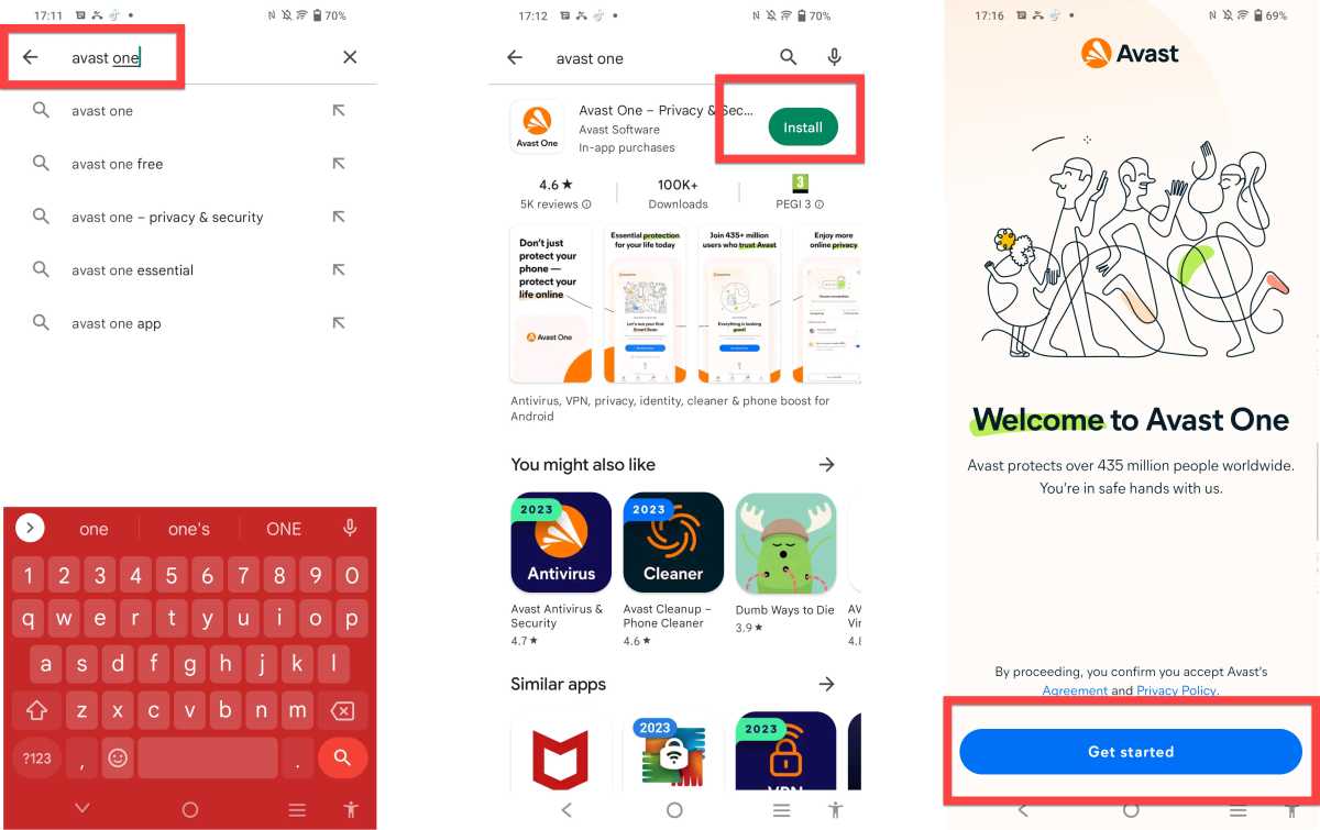 How to install free antivirus on Android - Avast One - 1
