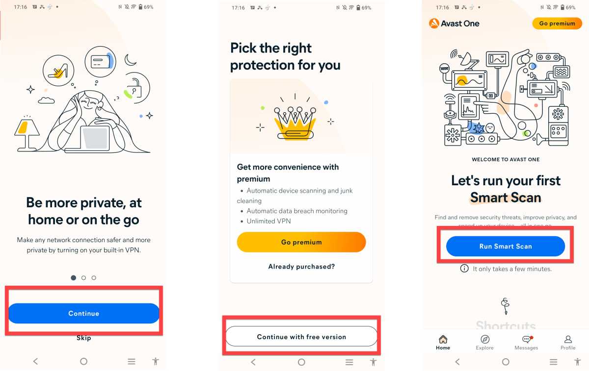 How to install free antivirus on Android - Avast One - 2