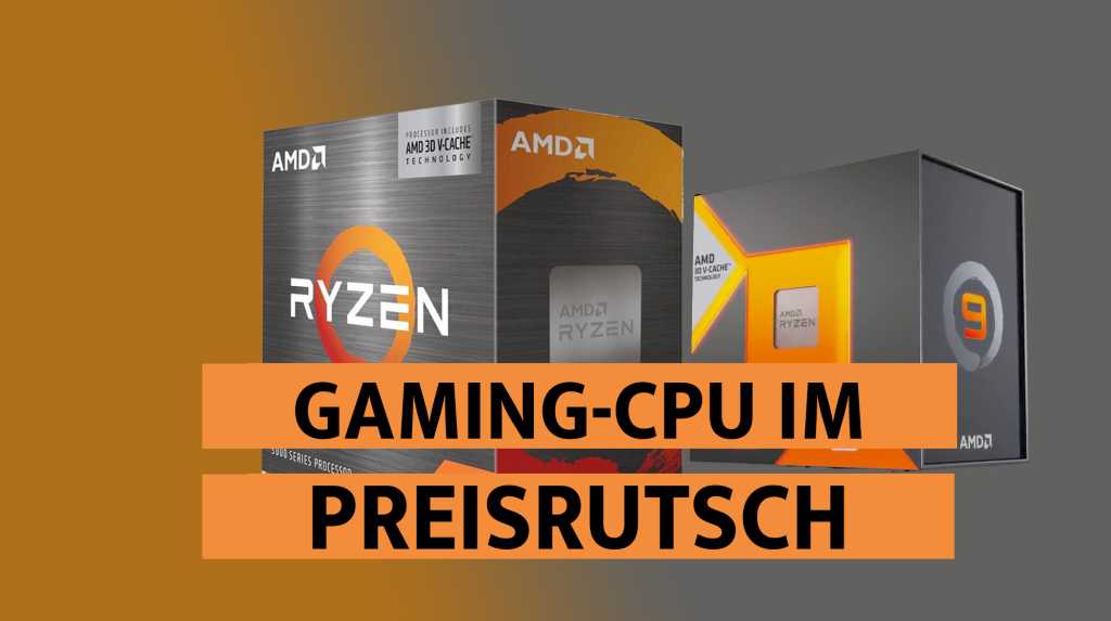 Image: Vor Release von Ryzen 9 7950X3D: AMD Ryzen 7 5800X3D zum Spottpreis erhÃ¤ltlich