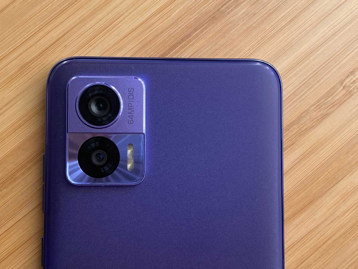 Moto Edge 30 Neo cámaras