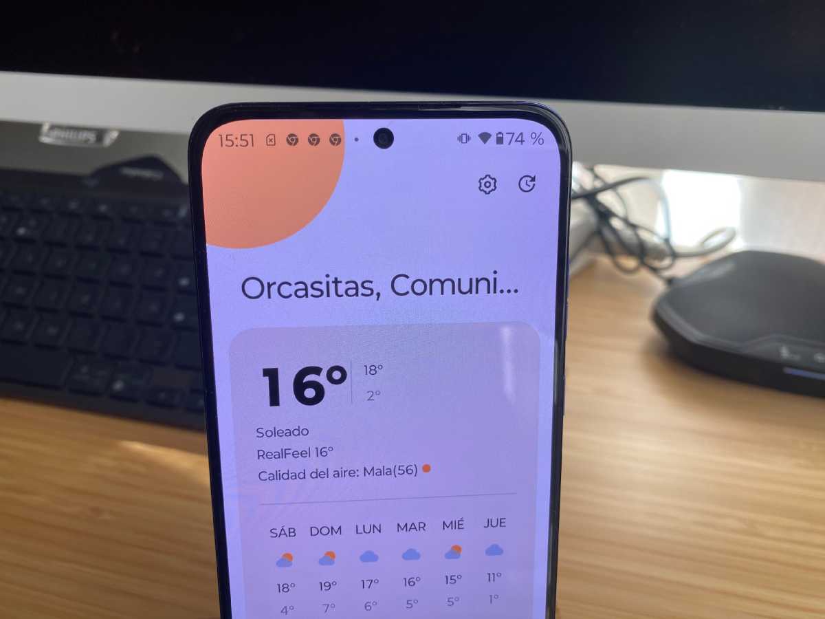 Moto Edge 30 Neo widget