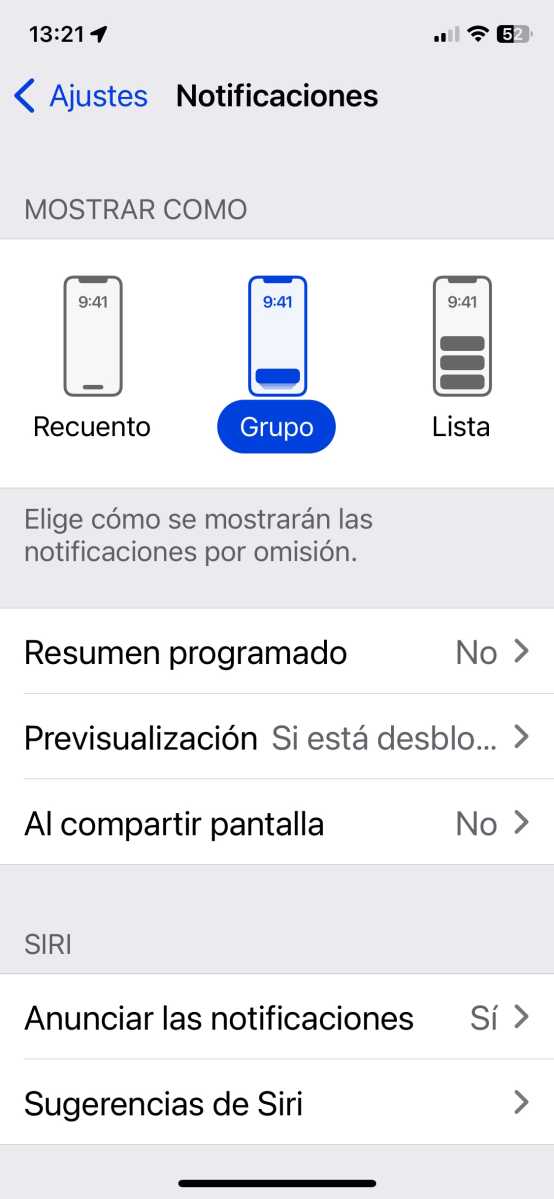 iPhone notificaciones 4