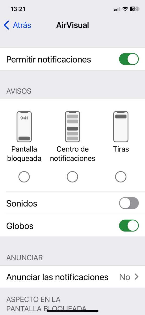 iPhone notificaciones 2