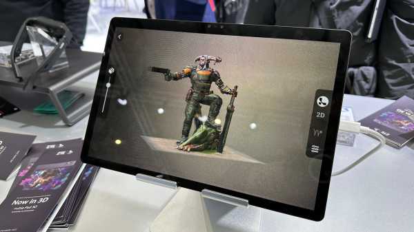 Image: ZTE wants to resurrect 3D with its latest tablet