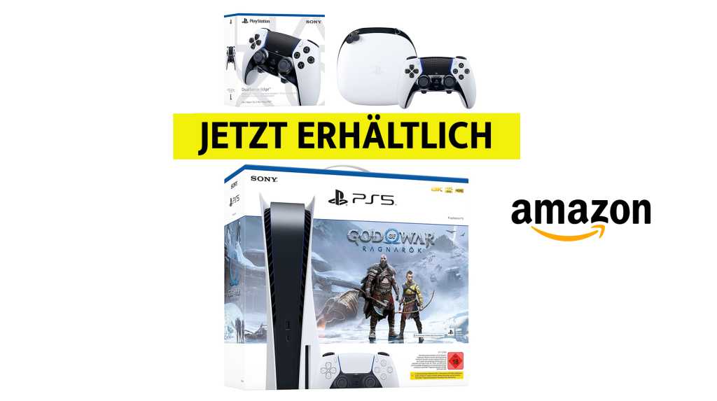 Image: PS5 kaufen: Amazon bietet Playstation 5 wieder mit kurzer Lieferzeit an