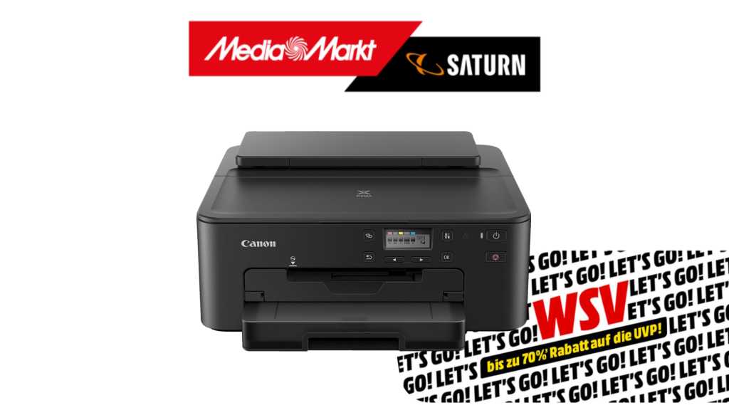 Image: Top-Deal: Canon Pixma-Drucker fÃ¼r nur 59 Euro bei Media Markt