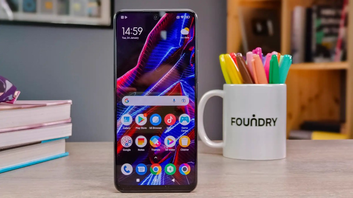 Pantalla del Poco X5 5G