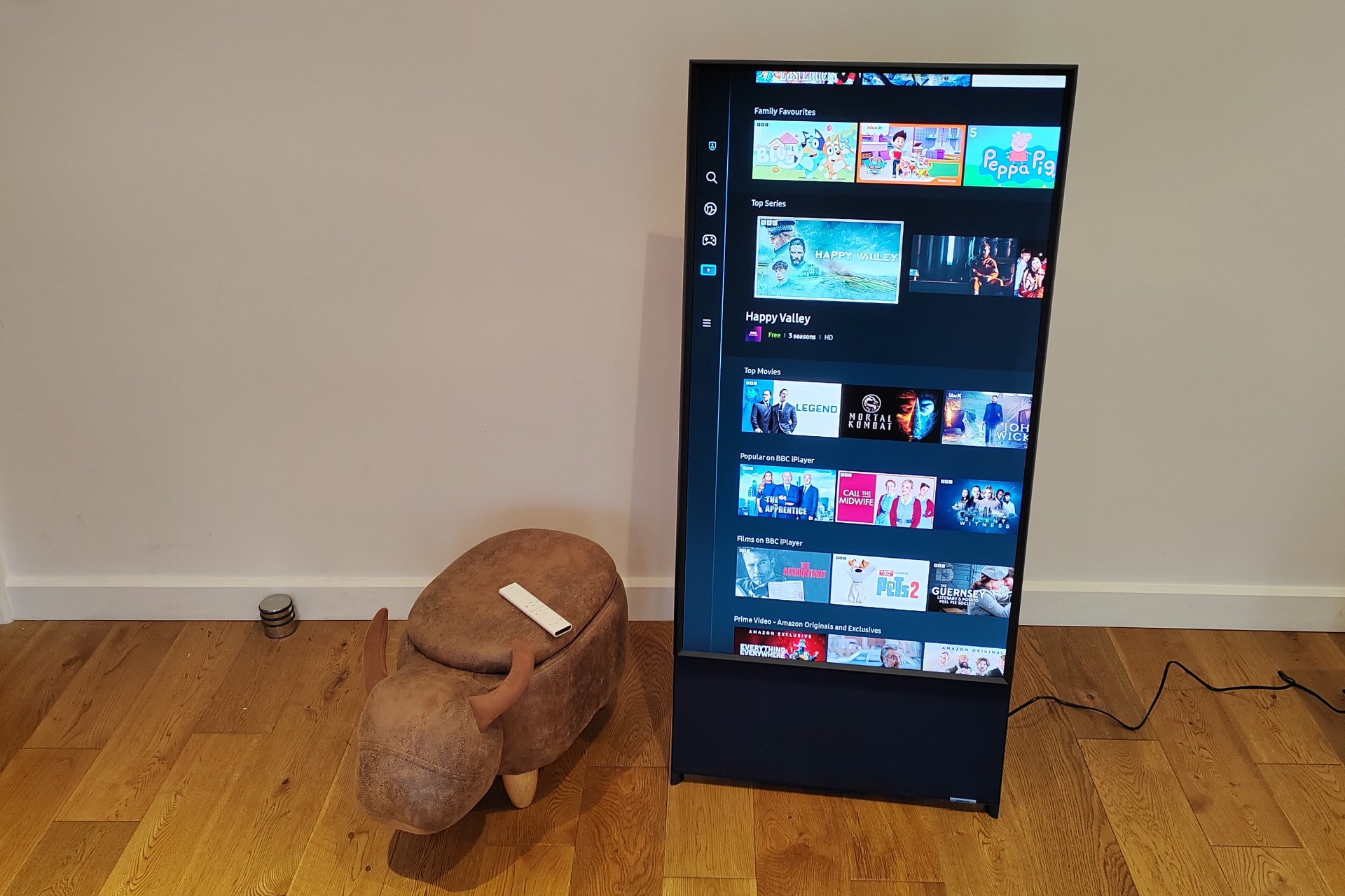 Samsung The Sero (2022) - Conception rotative unique