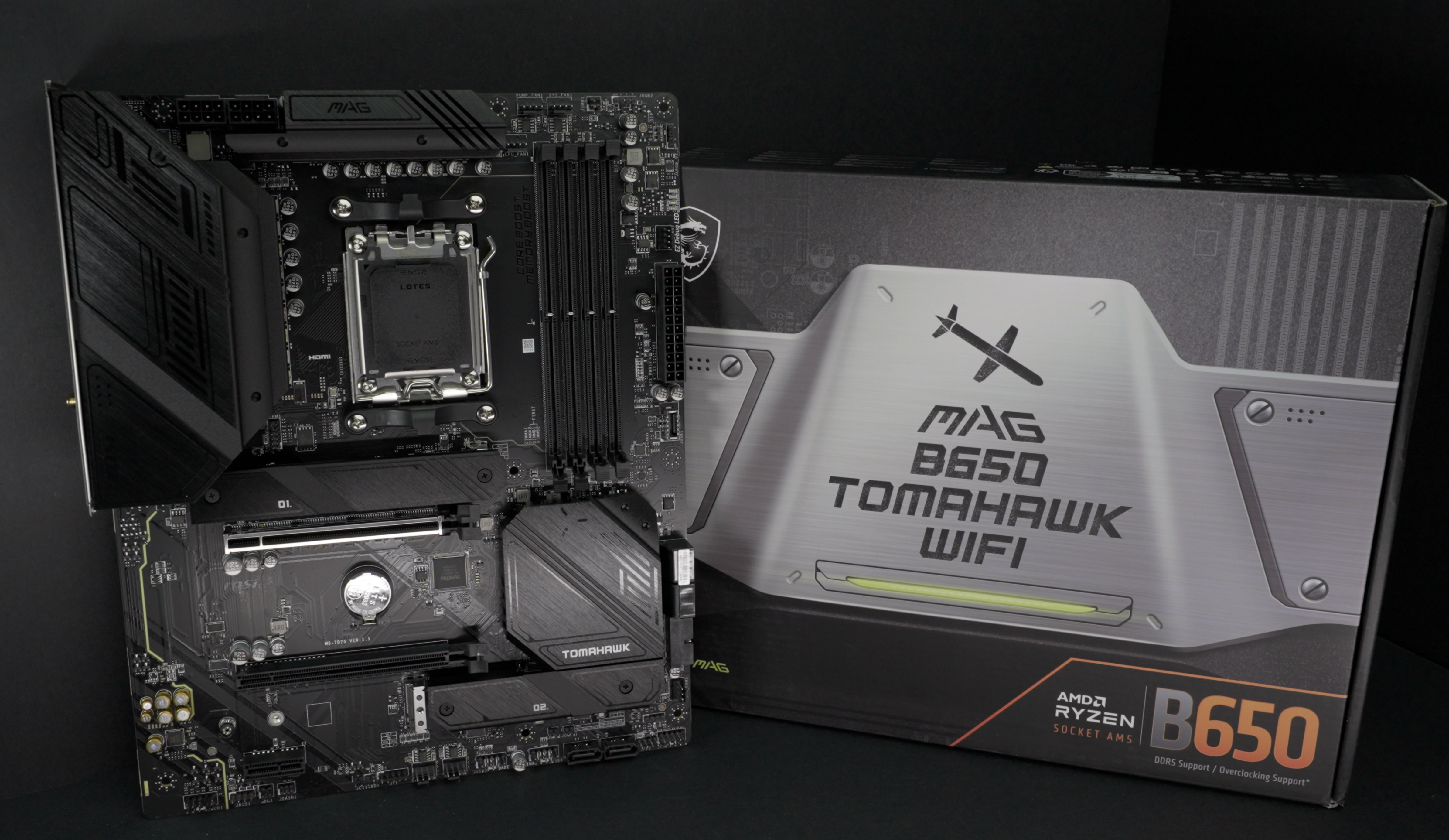 MSI MAG B650 Tomahawk WiFi - Best bang-for-the-buck AMD gaming motherboard