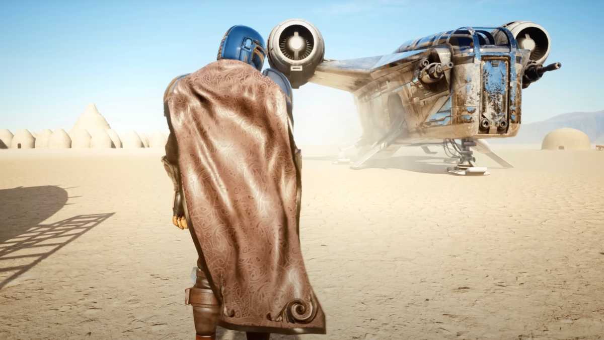 Kürzlich tauchten erste High-Res-Screenshots von einem Spiel rund um The Mandalorian auf. Unklar ist zum aktuellen Zeitpunkt, welches Studio das Spiel verantwortet. Vielleicht Respawn Entertainment?