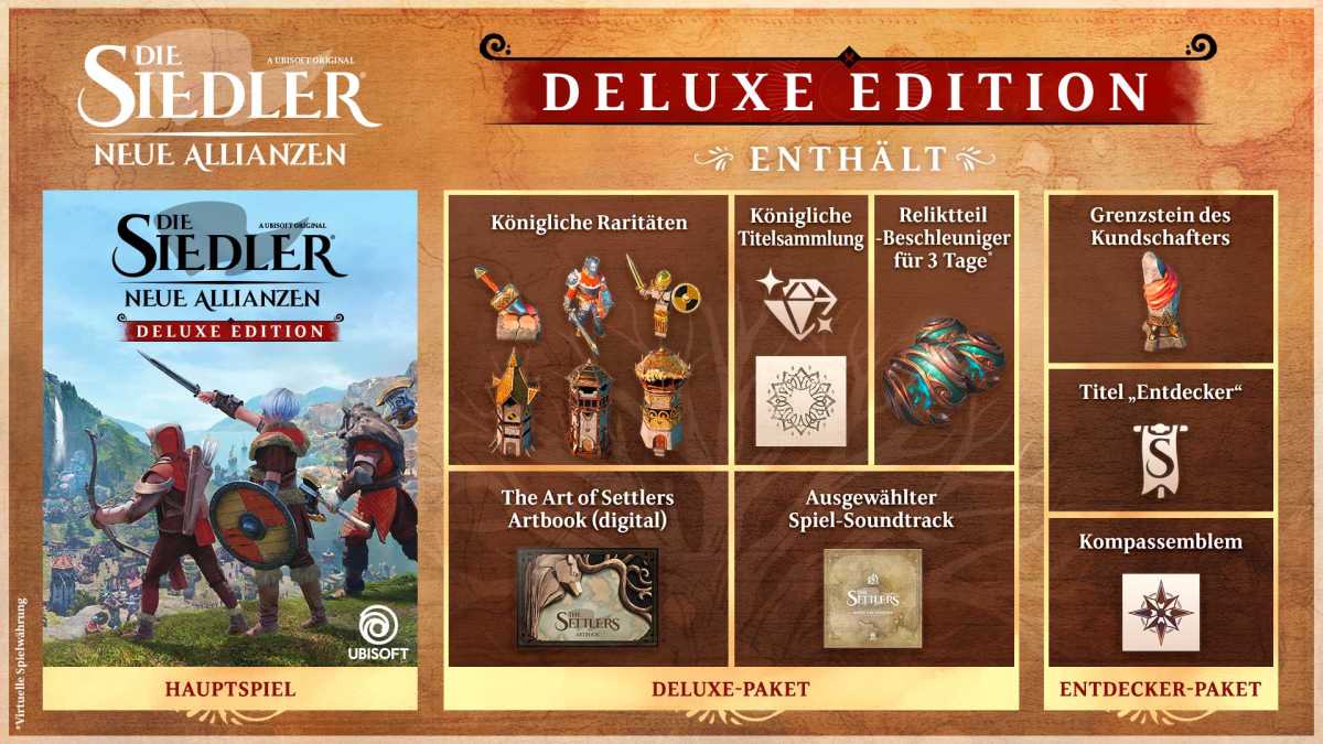 Die Siedler: Neue Allianzen Deluxe-Edition