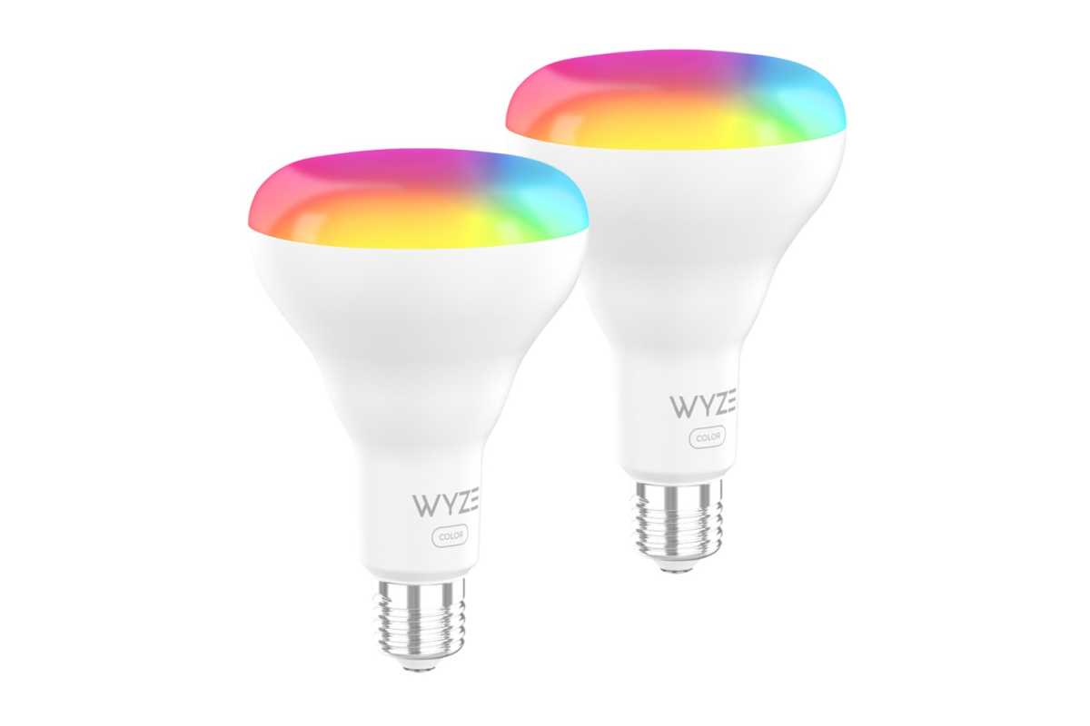 Wyze Color Smart Bulb BR30 sold in a 2-pack