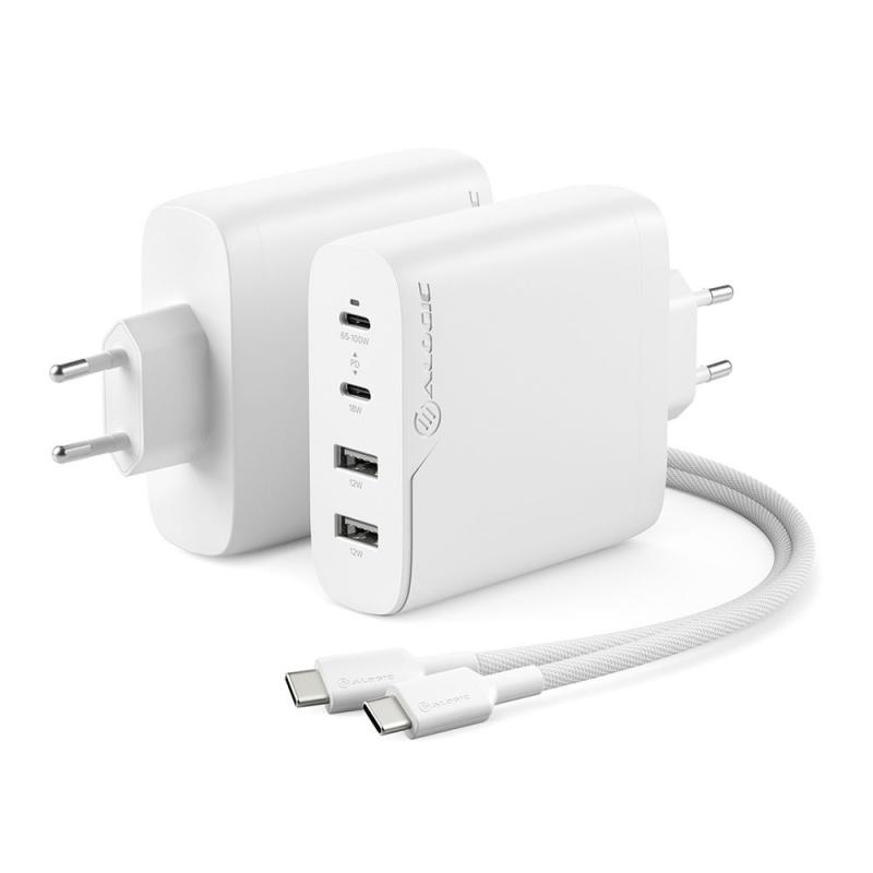 Alogic 100 W 4-Port PD Wandladegerät