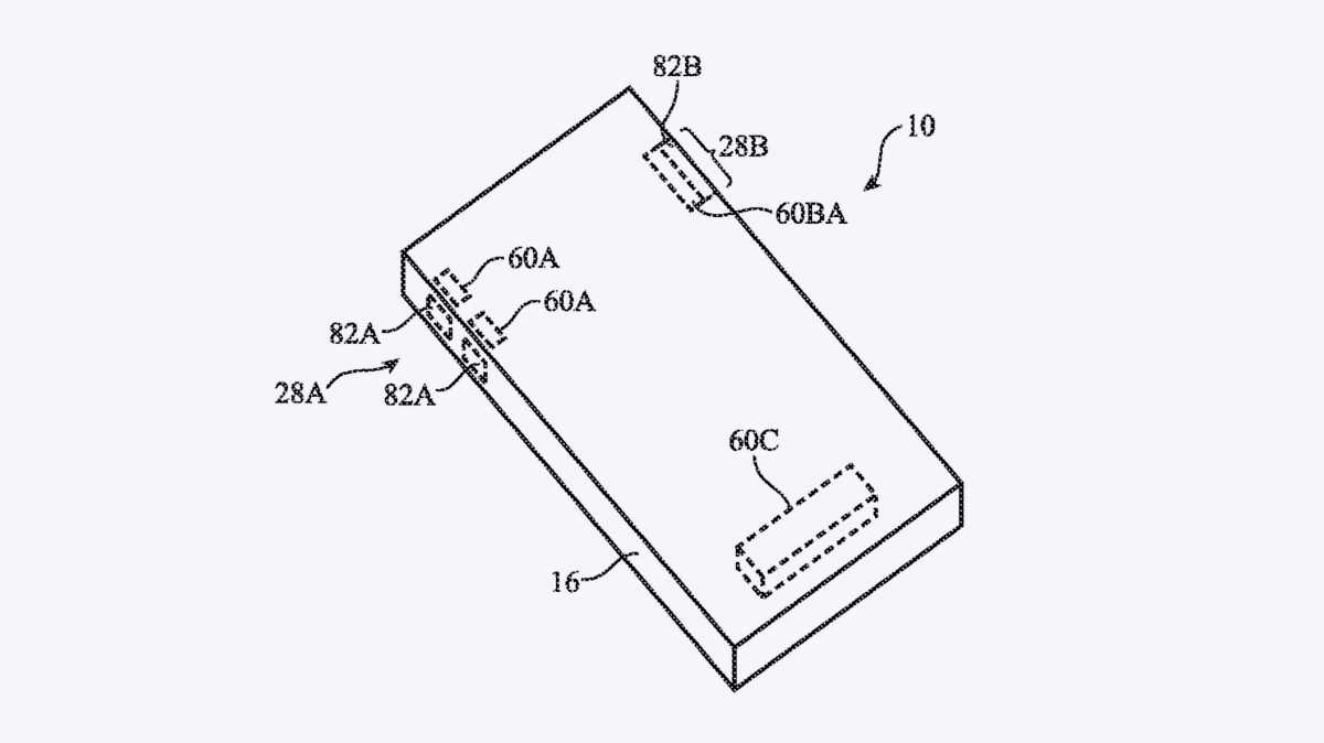 Botones táctiles de patente de Apple