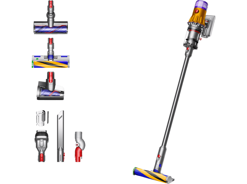 Dyson V15 Detect Absolute Sladdlös dammsugare - Skaftdammsugare 