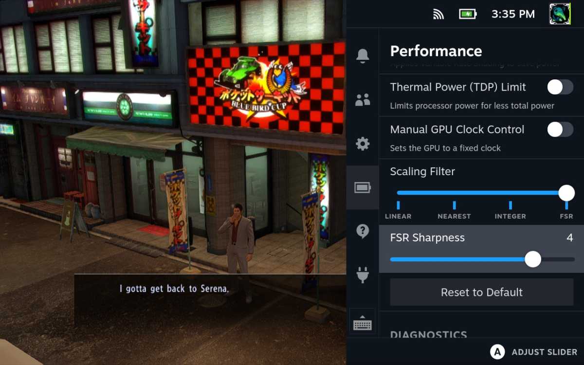 Yakuza Kiwami — Best Settings & Performance for Steam Deck