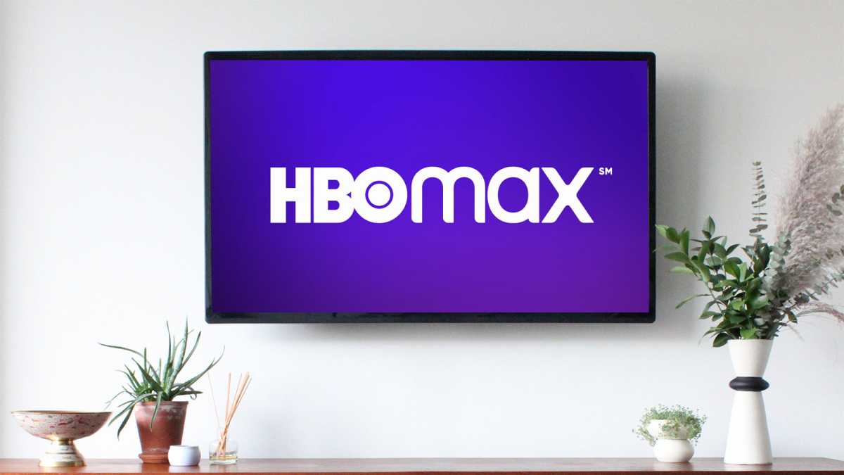Logo del HBO Max en una tele
