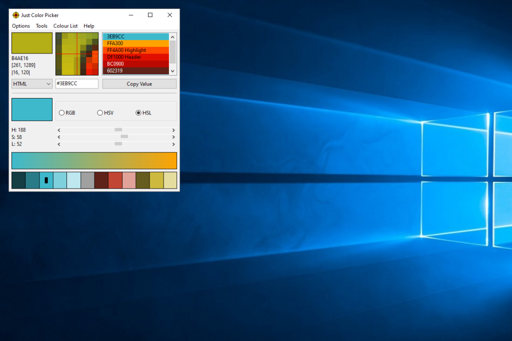Image: Just Color Picker