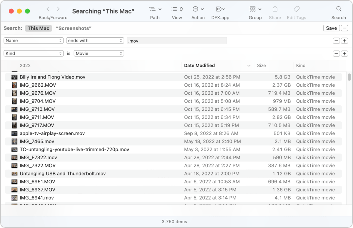 Cara menemukan semua file di Mac Anda dari jenis atau ekstensi tertentu