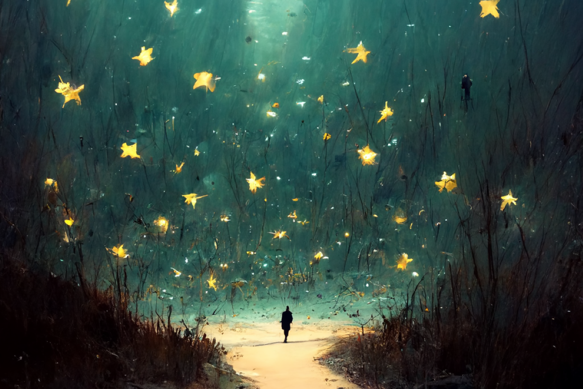 Midjourney sea of stars