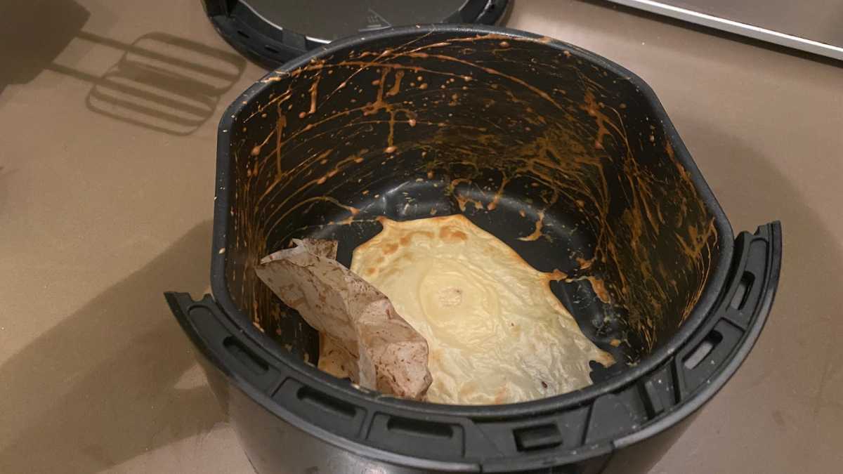 The viral parchment paper liner hack for air fryers works, but the TikTok  trick is kind of a waste of time