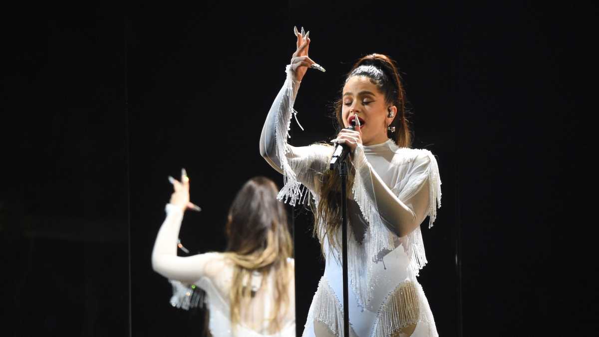 Rosalía en los Premios Grammy Latinos