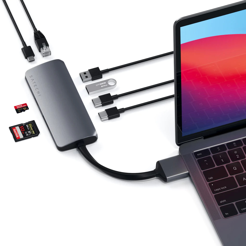 Satechi USB-C Dual Multimedia Adapter