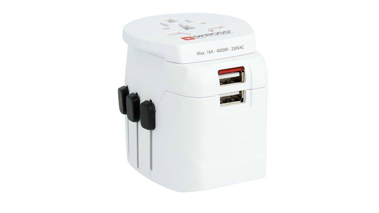 Skross World Travel Adapter Pro Light USB - Best for quick charging