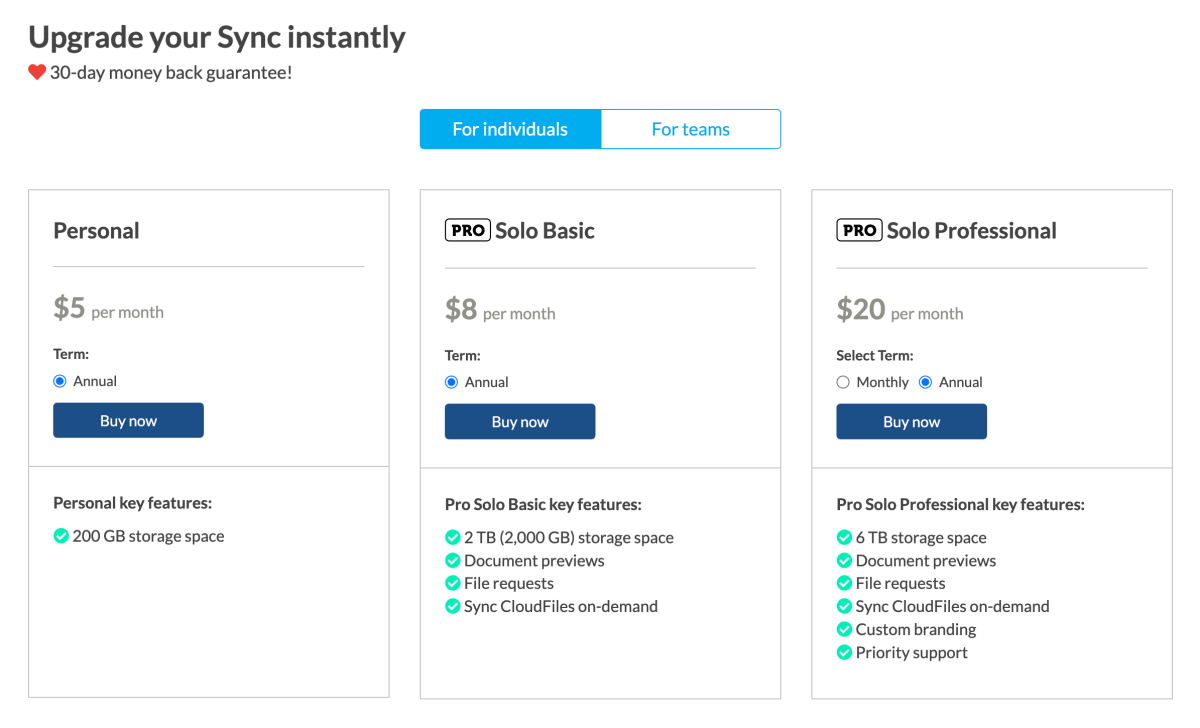 Sync.com Reviews 2023: Details, Pricing, & Features