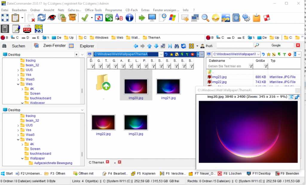 Image: Dateicommander 22 im Check: Multitalent fÃ¼r Alltagsaufgaben