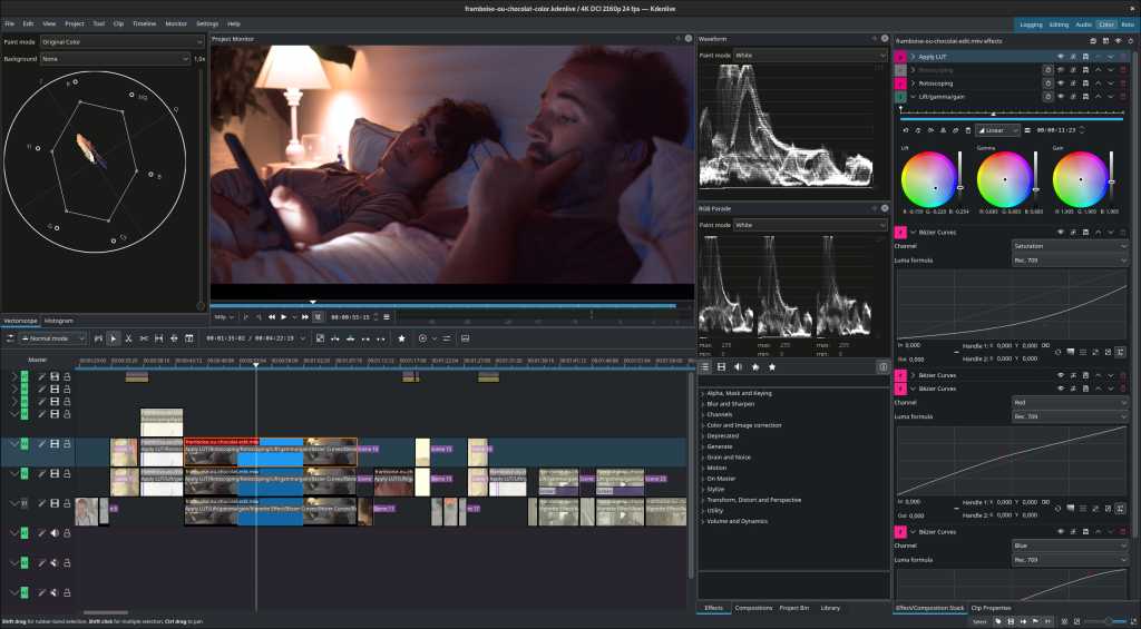 Image: Linux-Videoschnitt: Vier Top-Editoren im Vergleich