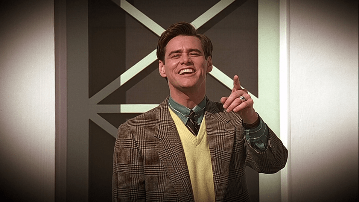 Jim Carrey in The Truman Show