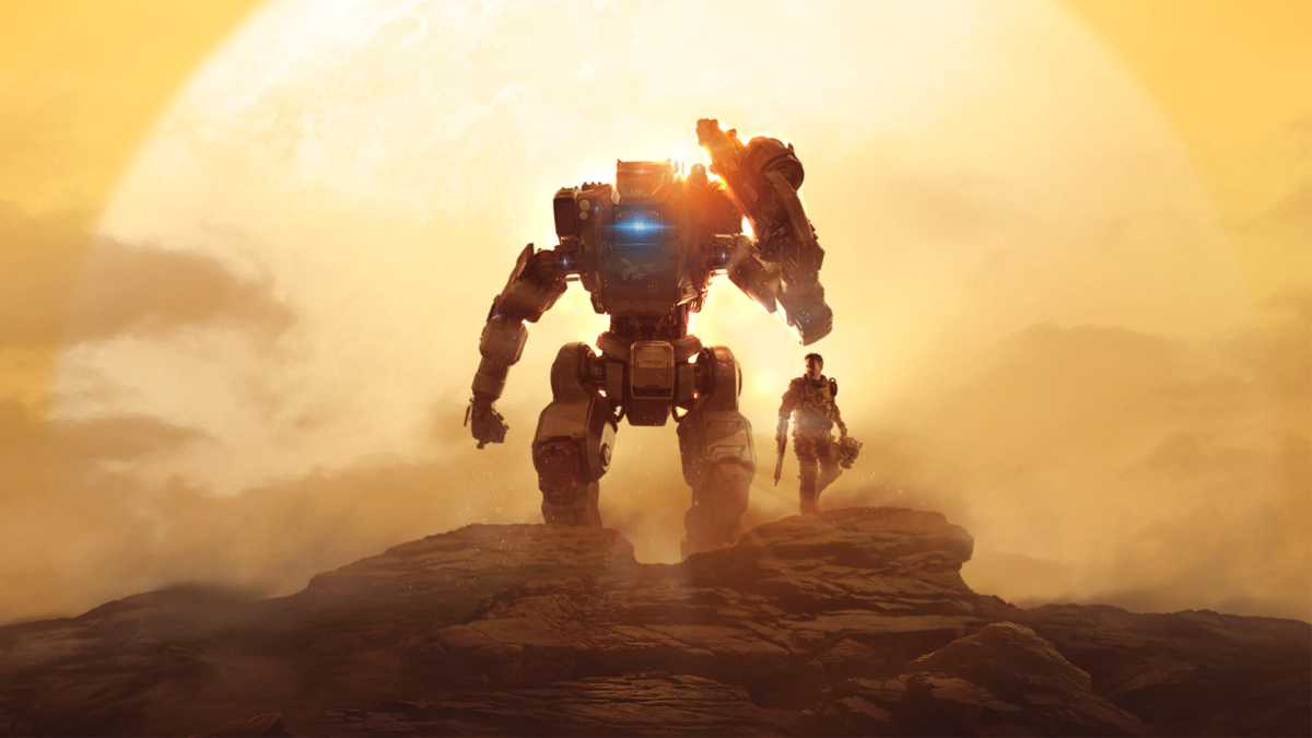 Titanfall 2 BT at sunset