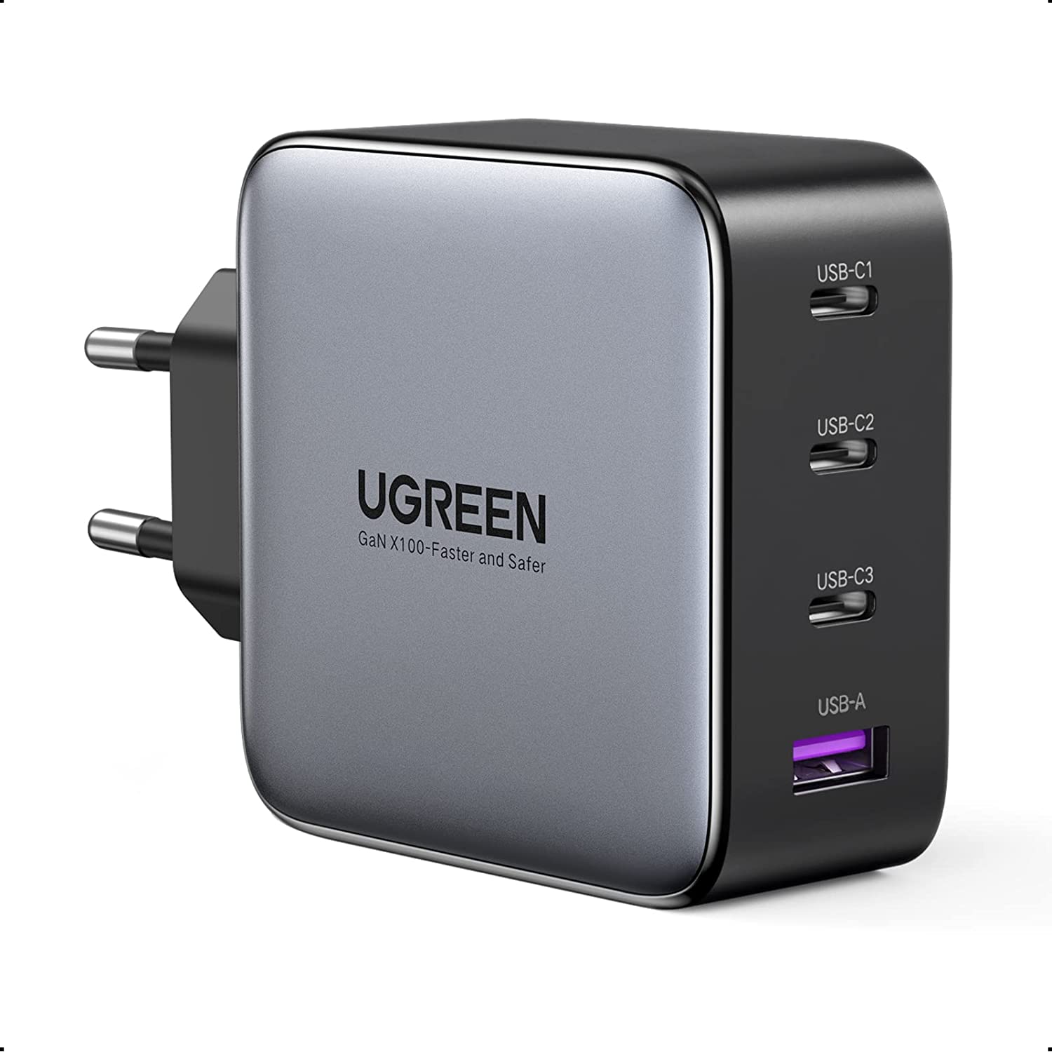 Ugreen Nexode 100W – Bestes Wandladegerät mit 100 Watt und vier Ports